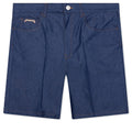 Denim Shorts with Trunakaroo Plaque - Blue