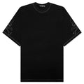 Oversized Ballchain Tee - Black/Silver