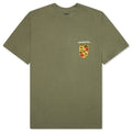 Ultimate Badge T-Shirt - Kelp