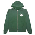 Valley Rider Hooded Sweatshirt - Washed Forest Green