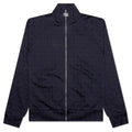 Vintage Full Zipped Tracksuit Sweatshirt - Dark Blue