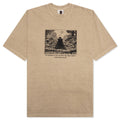 Warning S/S Tee - Beige