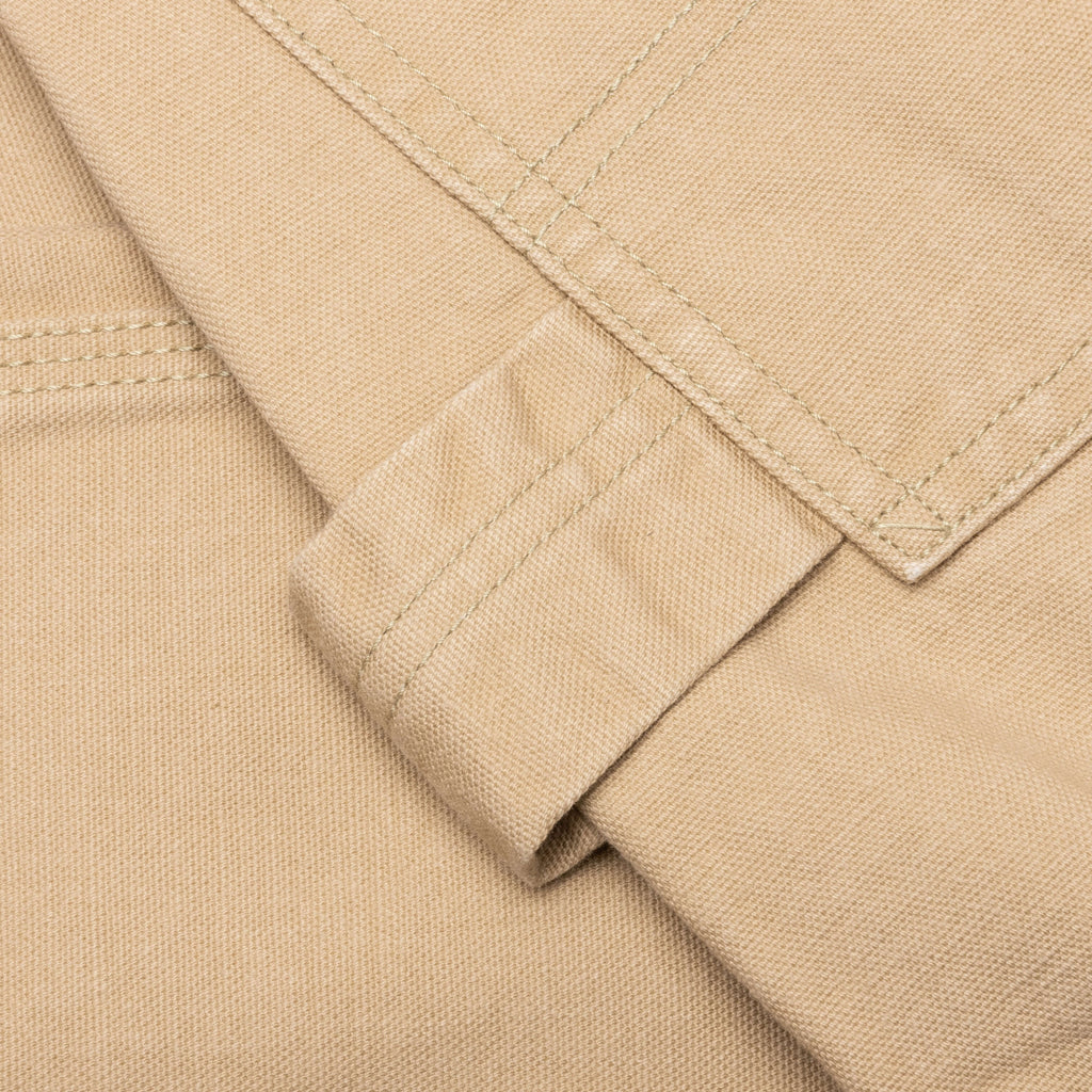 Washed Duck Work Pants - Beige