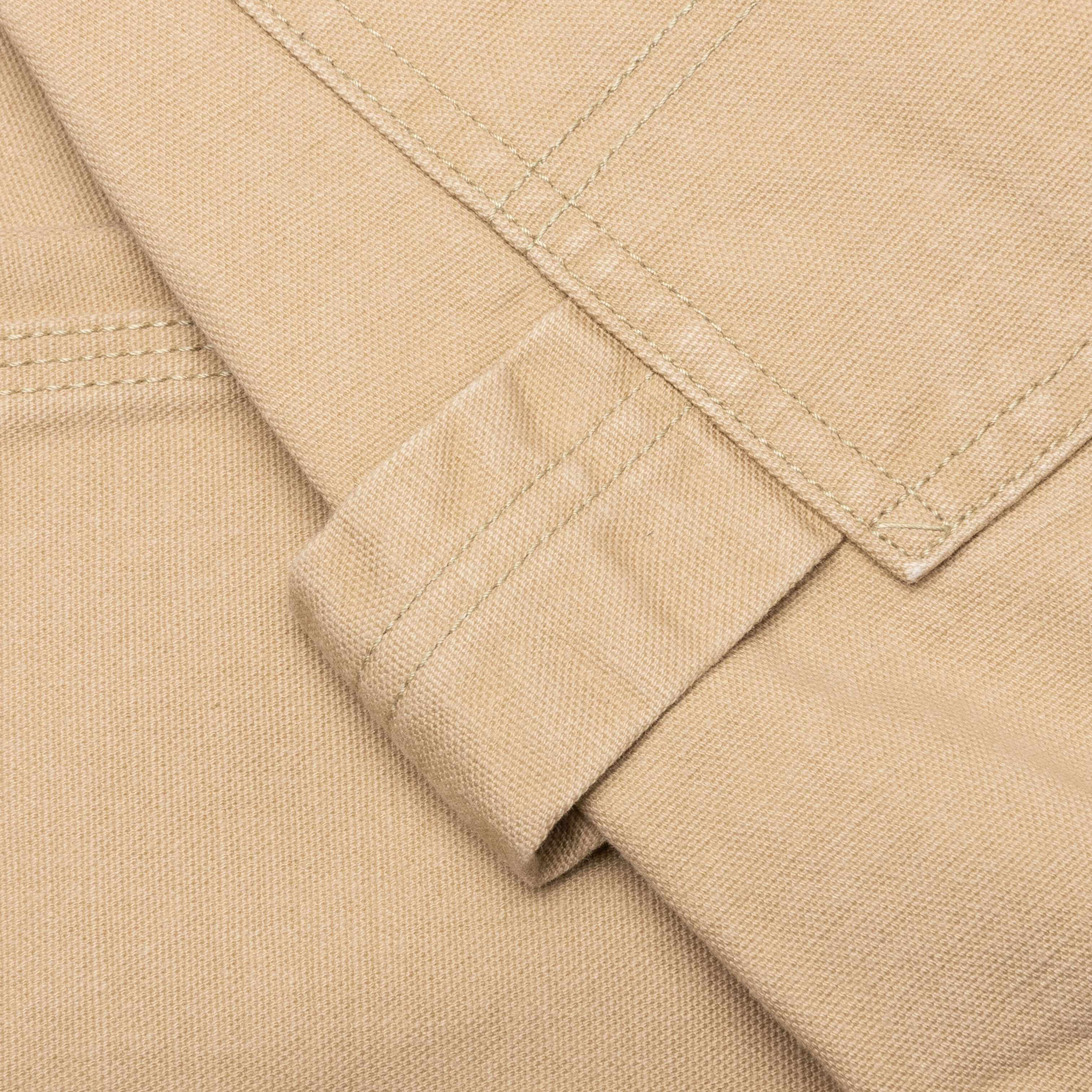 Washed Duck Work Pants - Beige
