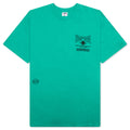 Whim Records S/S Tee - Sea Green