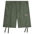 Wide Cargo Short Pants - Olive Drab