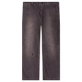 Wide Chino Crash Pants - Black