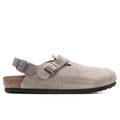 Wide Tokio Suede Leather - Taupe