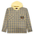 Wolf Hooded Overshirt - Grey