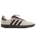 Womens Samba Long Tongue - Cream White/Maroon/Gold Metallic