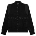 Wool Varsity Jacket - Black