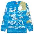 Youth Party L/S Tee - Blue/Tie Dye
