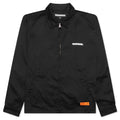 Zip Work Jacket - Black