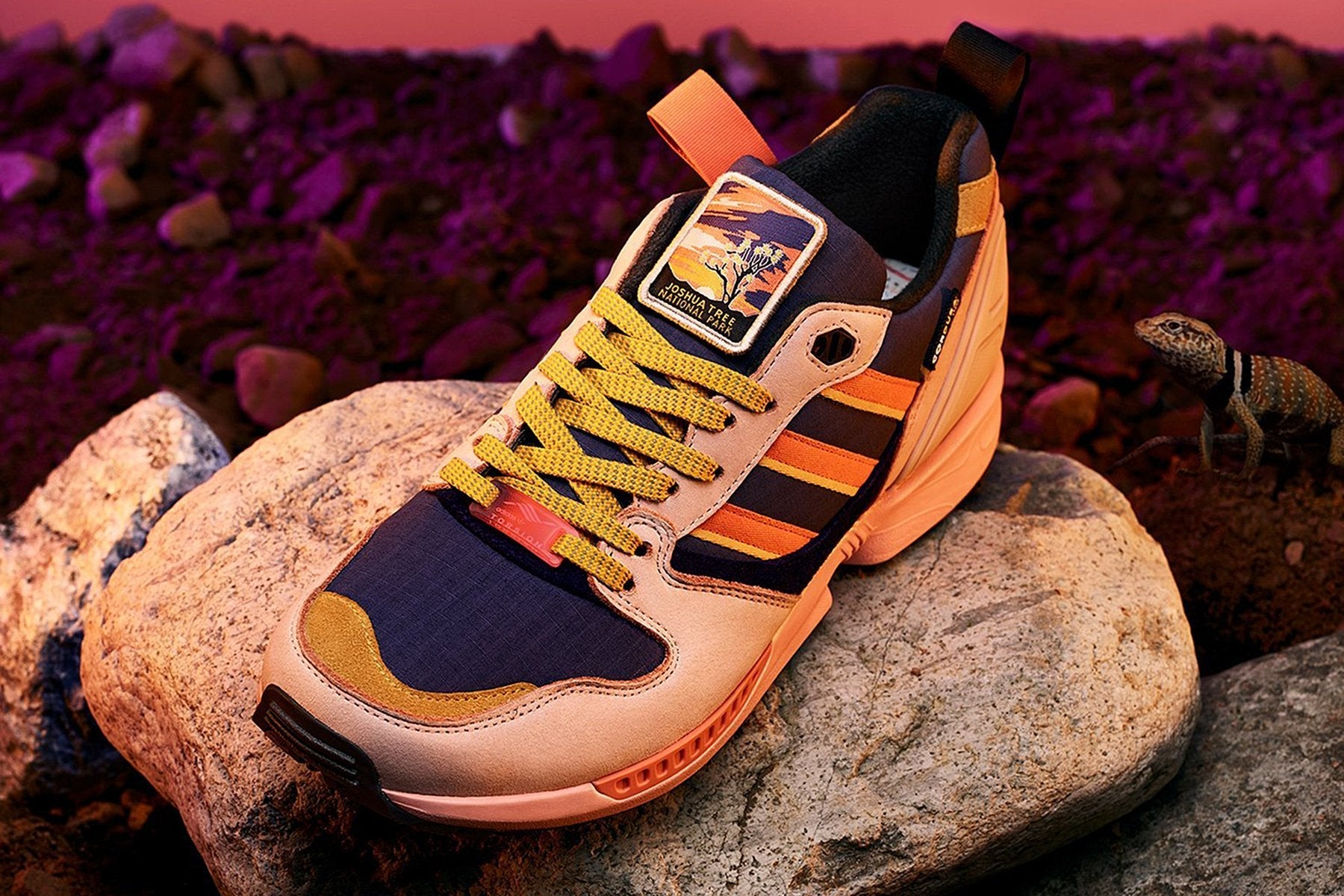 Adidas Originals x National Park Foundation ZX 5000 "Joshua Tree" - Vapour Pink/Easy Orange