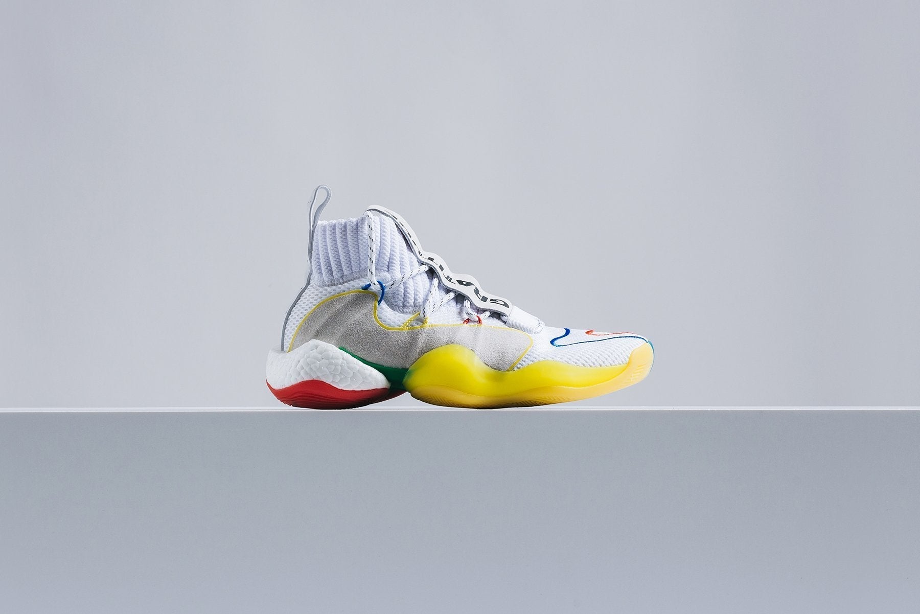 Adidas Originals x Pharrell Williams Crazy BYW LVL X - Cloud White/Supplier Color