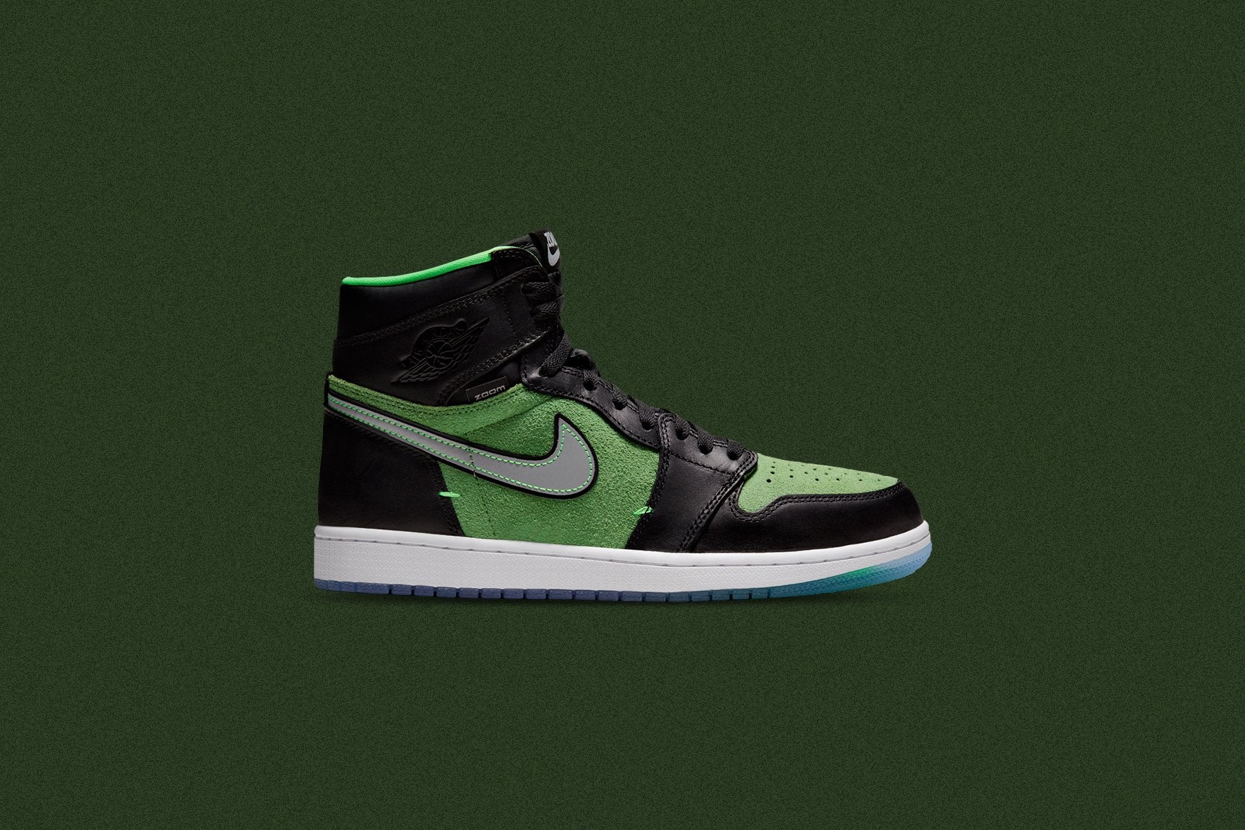 Air Jordan 1 High Zoom Air Jordan "Zen Green" - Black/Tomatillo/Rage Green