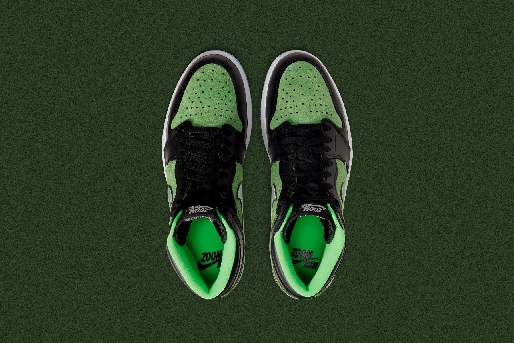 Air Jordan 1 High Zoom Air Jordan "Zen Green" - Black/Tomatillo/Rage Green