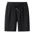 Men's Plus-Size Loose-Fitting Breathable Casual Sports Shorts