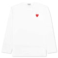 Emblem L/S T-Shirt - White