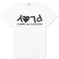 Kid's Inverted Text T-Shirt - White