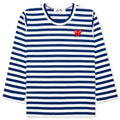 Kid's Striped L/S T-Shirt - Blue/White