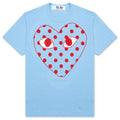 Pastelle Polka Dot Logo T-Shirt - Blue