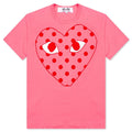 Pastelle Polka Dot Logo T-Shirt - Pink