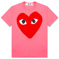 Pastelle Women's Red Logo T-Shirt - Pink