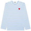 Pastelle Women's Striped L/S Shirt - Blue