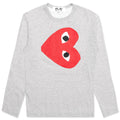 Sideways Logo L/S Tee - Grey