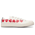 Converse x Comme Des Garcons PLAY All Star Chuck '70 Ox "Multi Heart" - Off-White