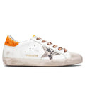 Women's Super-Star Sneakers - White/Rock Snake/Orange