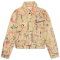 Tie Dye Corduroy Trucker - Multicolor
